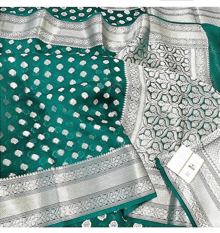 Banarasi Kora Silk Saree