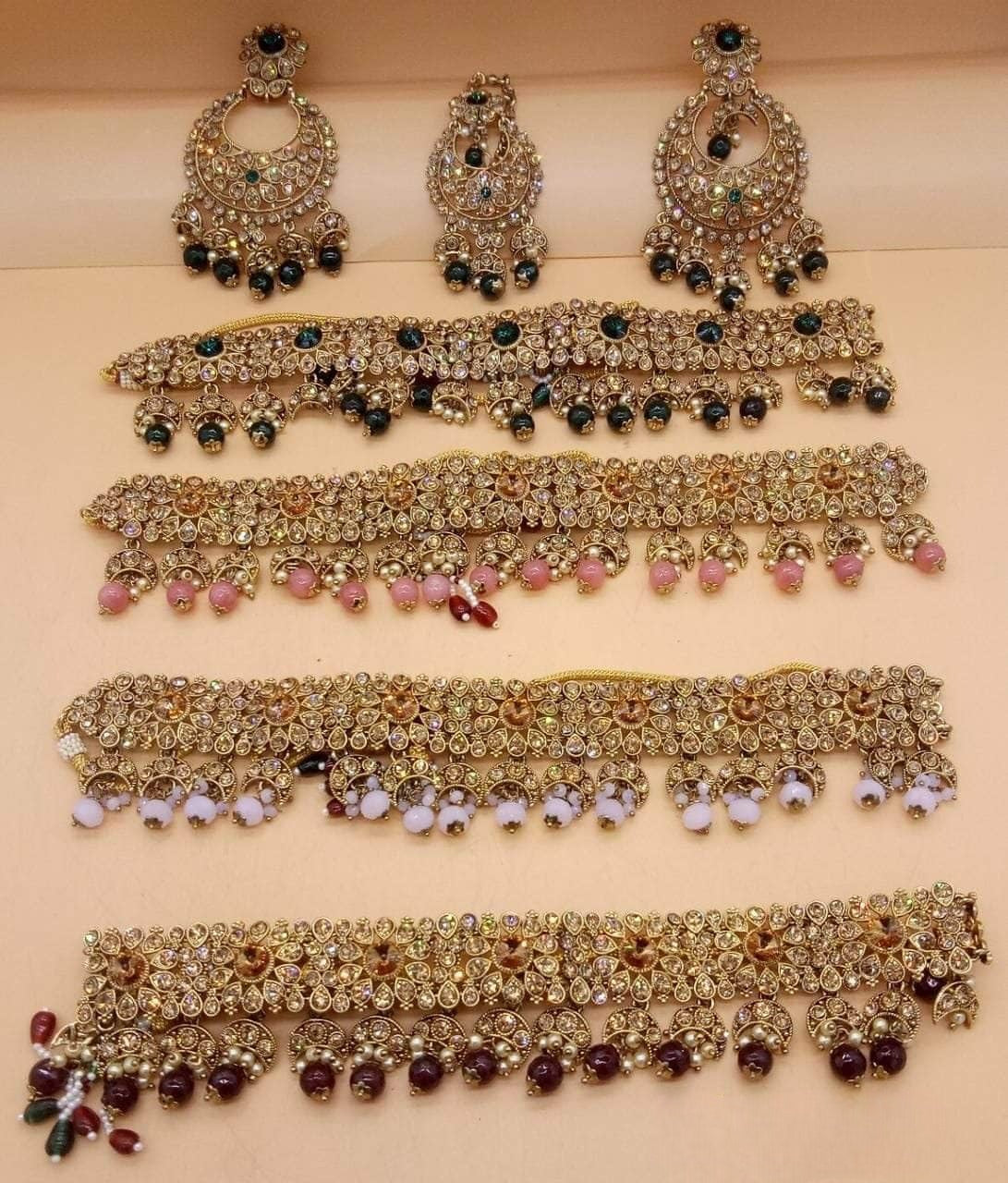 Beautiful Designer Heavy Choker Set