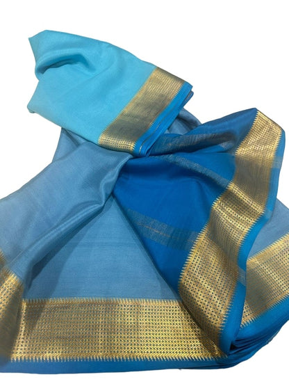 100 Gm Thickness Pure Mysoree Silk Saree with Traditional Border