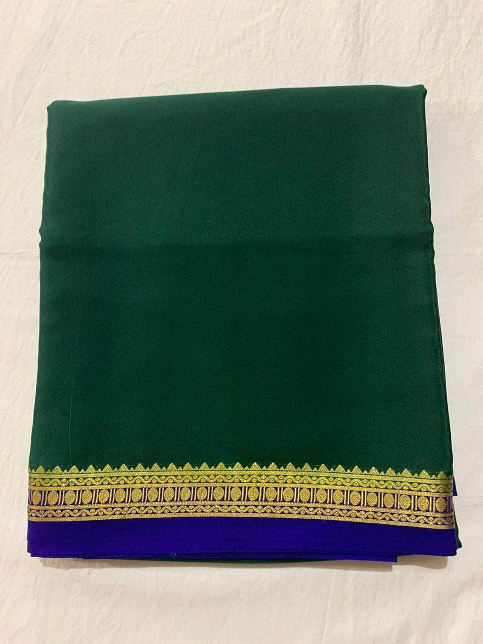 100gm Thickness Pure South Silk Saree