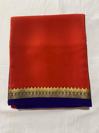 100gm Thickness Pure South Silk Saree