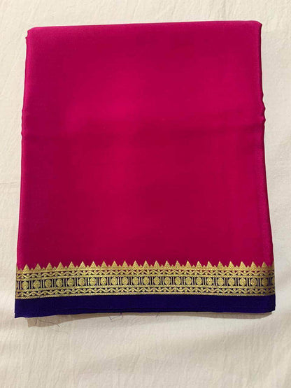 100gm Thickness Pure South Silk Saree