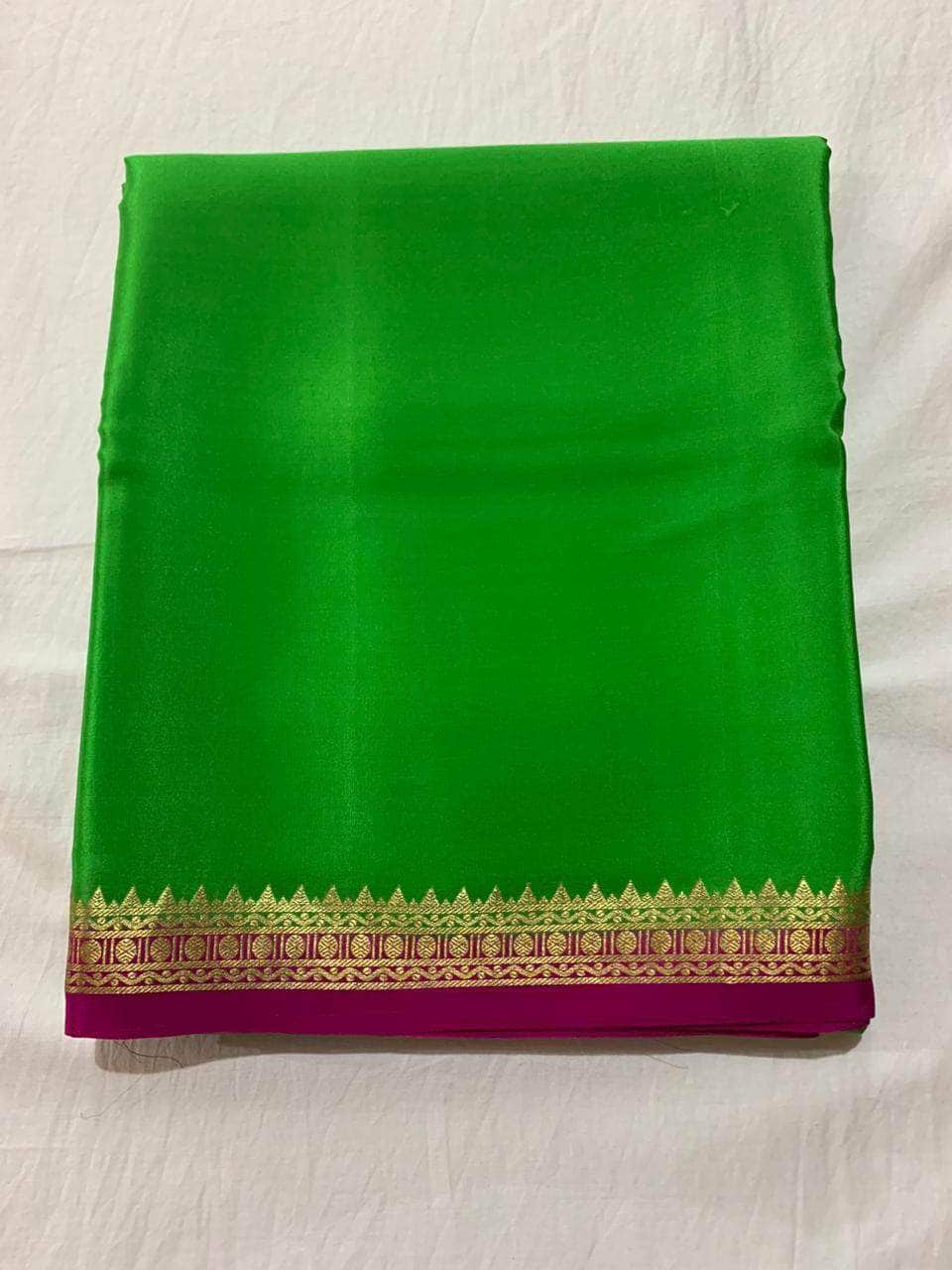100gm Thickness Pure South Silk Saree