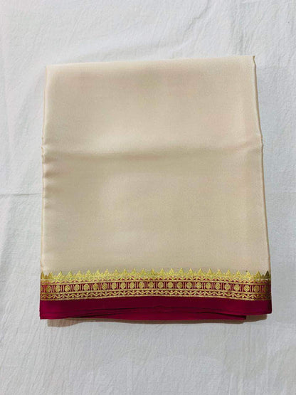 100gm Thickness Pure South Silk Saree