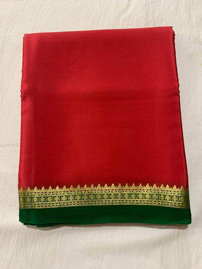 100gm Thickness Pure South Silk Saree