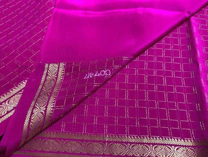 100Grm Thickness Pure South Silk Saree