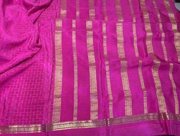 100Grm Thickness Pure South Silk Saree