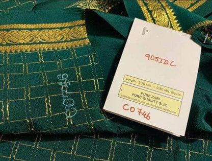 100Grm Thickness Pure South Silk Saree