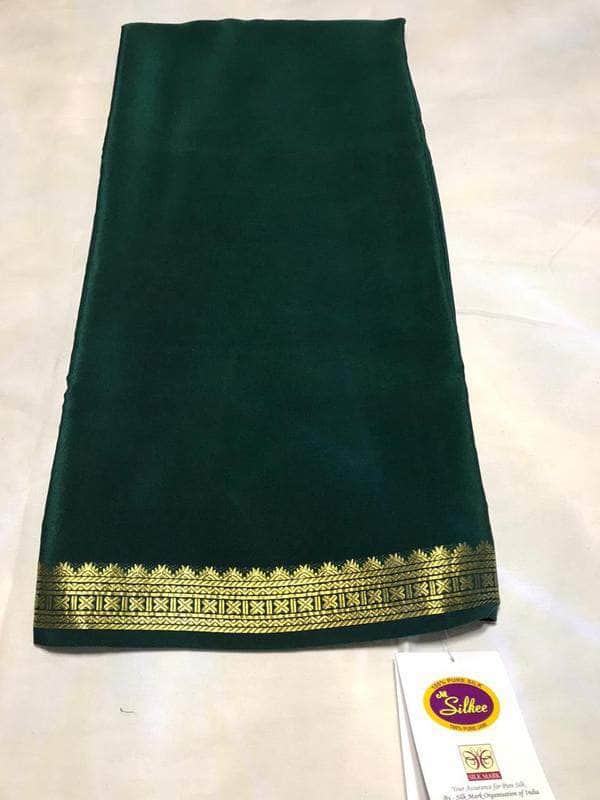 100Grm Thickness South Silk Saree