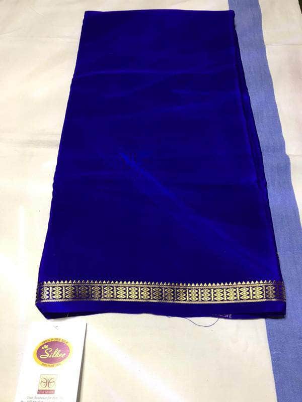 100Grm Thickness South Silk Saree
