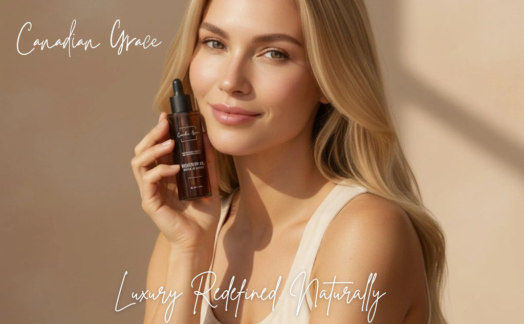 Canadian Grace 100% Organic Rosehip Oil – Cold-Pressed, Pure & Premium for Skin Rejuvenation & Hydration