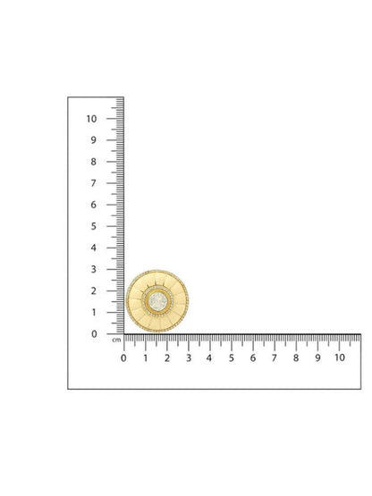 Women's Kundan Pearl earrings - Ruby Raang