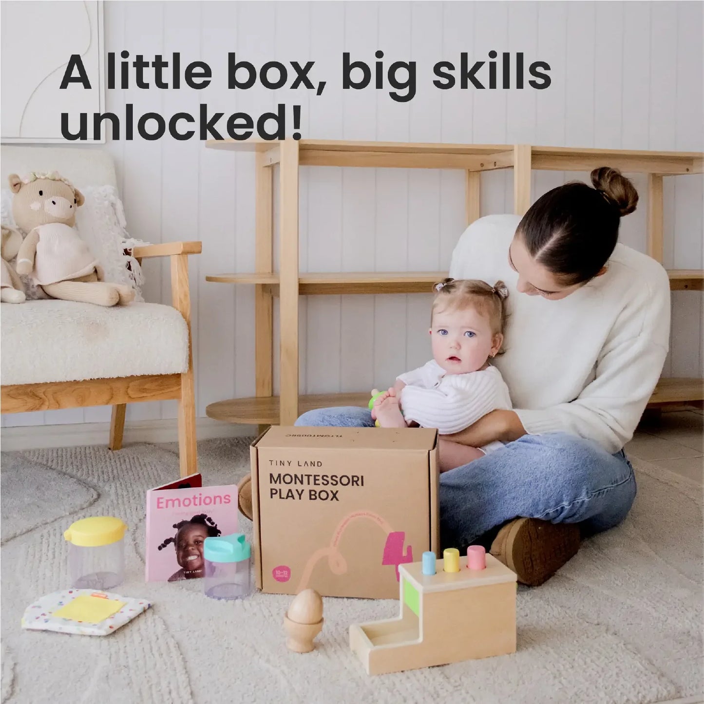 Tiny Land® Montessori Early Skills Baby Set（7–12 months）