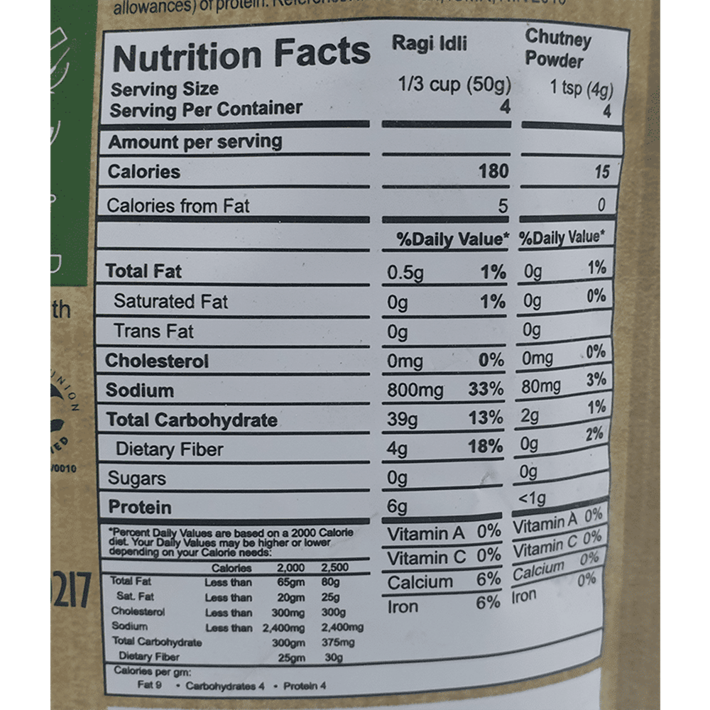 24 Mantra Organic Ready to Cook Ragi Idli Mix