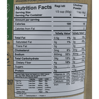 24 Mantra Organic Ready to Cook Ragi Idli Mix