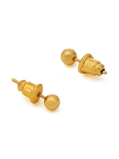 Ruby Raang Golden Studs