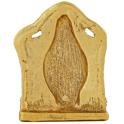 Estele Gold-Polished Lord Tirupati Balaji Idol Showpiece for Pooja Mandir/ Home Decorative