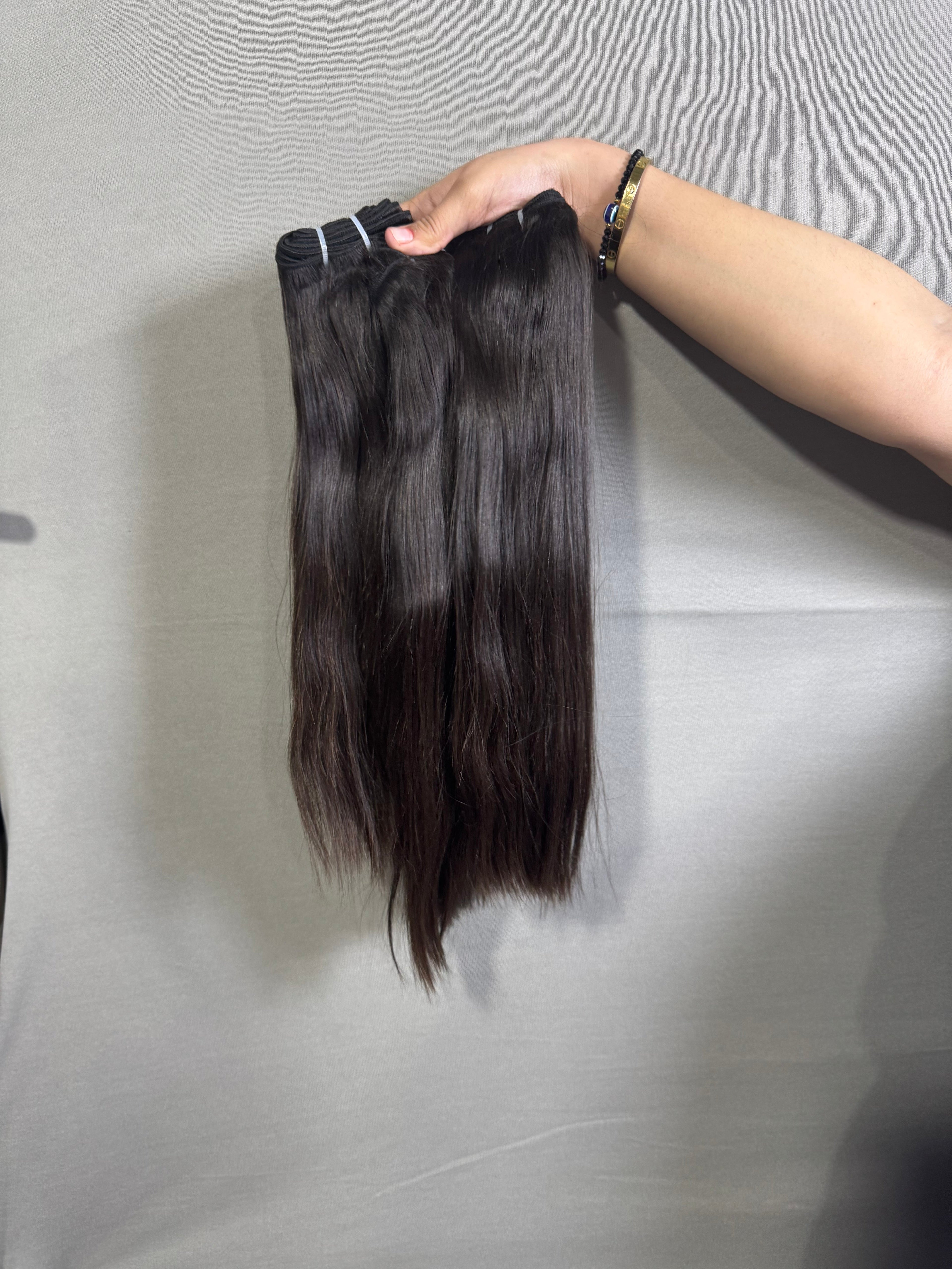 Indian raw straight hair bundles