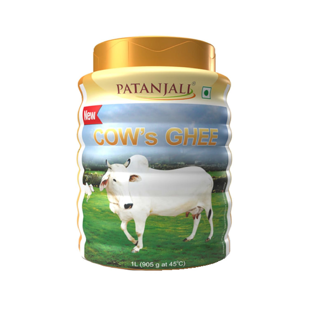 Patanjali Pure Cow Ghee Natural & Healthy, 1L