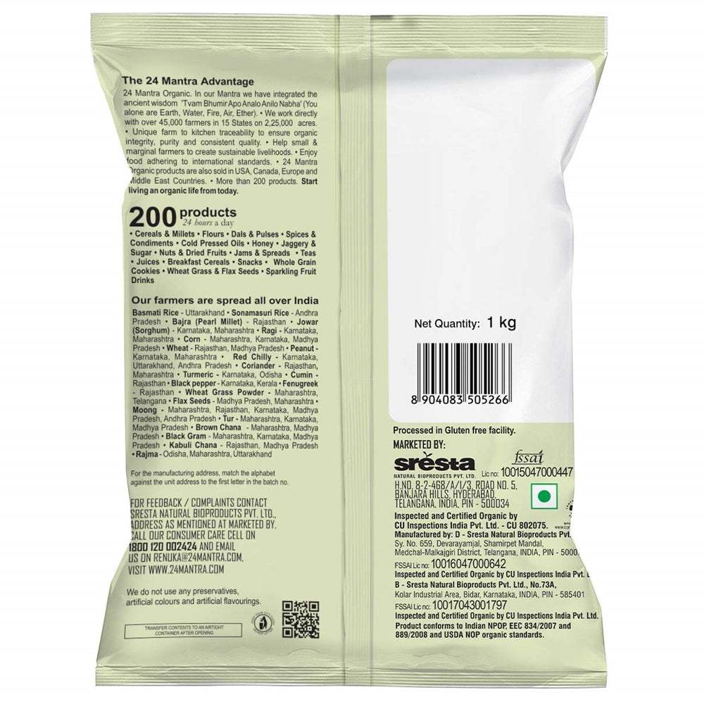 24 Mantra Organic Chana Dal