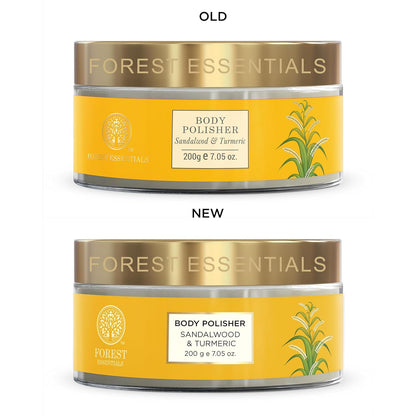 Forest Essentials Body Polisher Sandalwood & Turmeric
