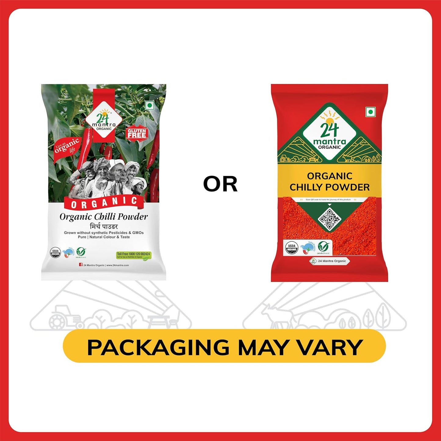 24 Mantra Organic Chilli Powder