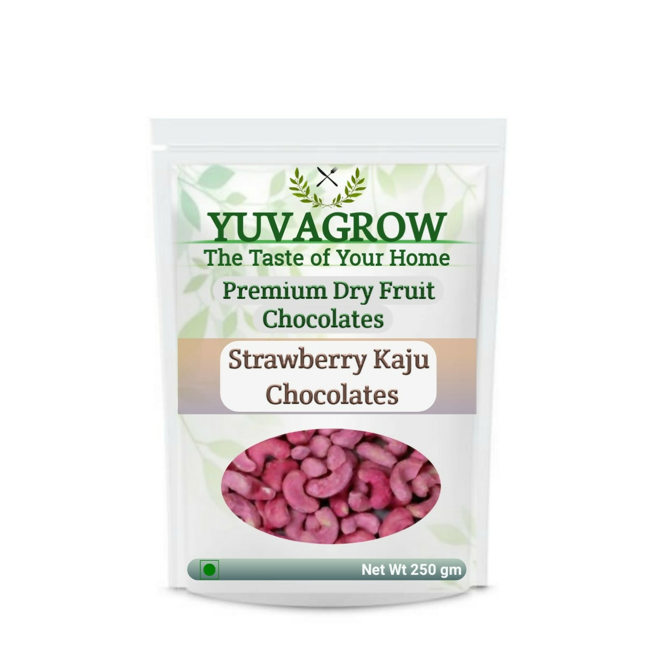 Yuvagrow Strawberry Kaju Chocolates