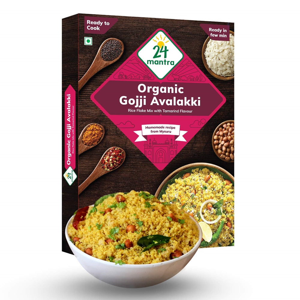24 Mantra Organic Ready to Cook Gojji Avalakki