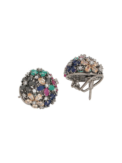 Shoshaa Multicoloured Circular Studs