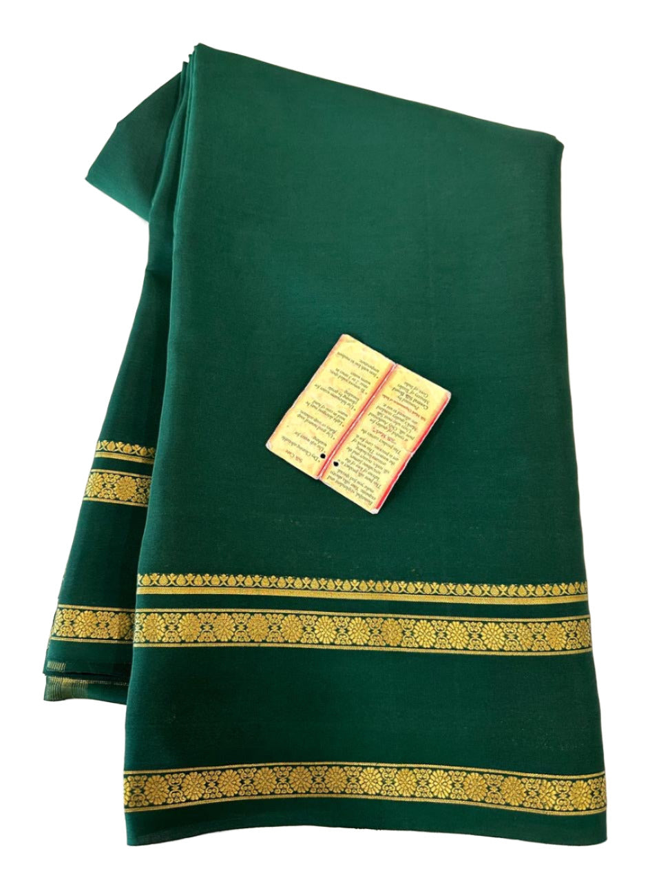 90 gm Thickness Pure Mysoore Silk Saree