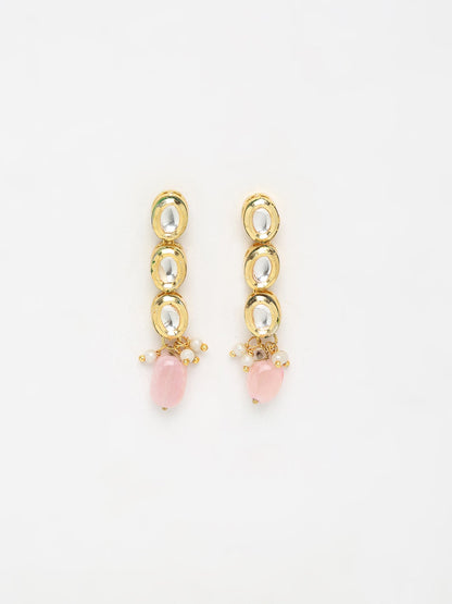 Kundan Earrings - Ruby Raang