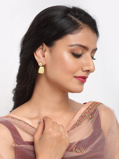 Kundan Studs - Ruby Raang