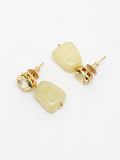 Kundan Studs - Ruby Raang