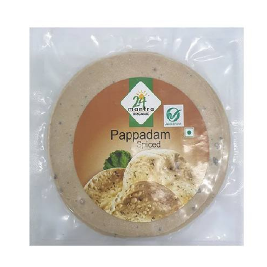 24 Mantra Organic Spiced Papad