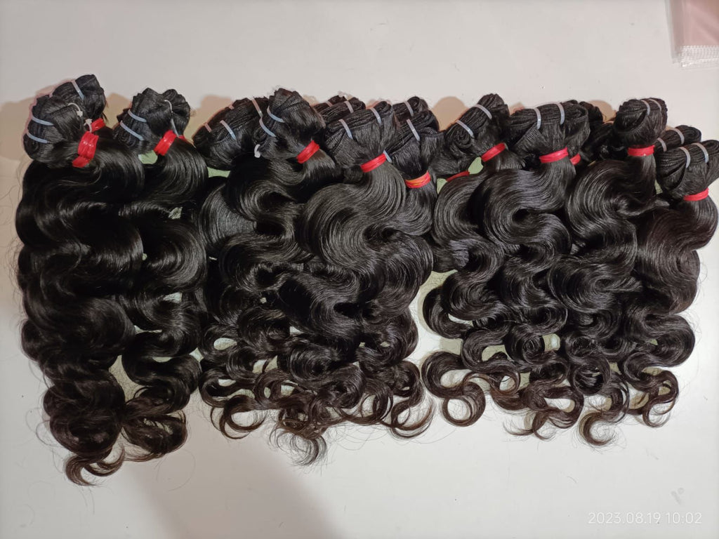 Indian Virgin Body Wave Human Hair Bundles   "“ Wholesale & Retail