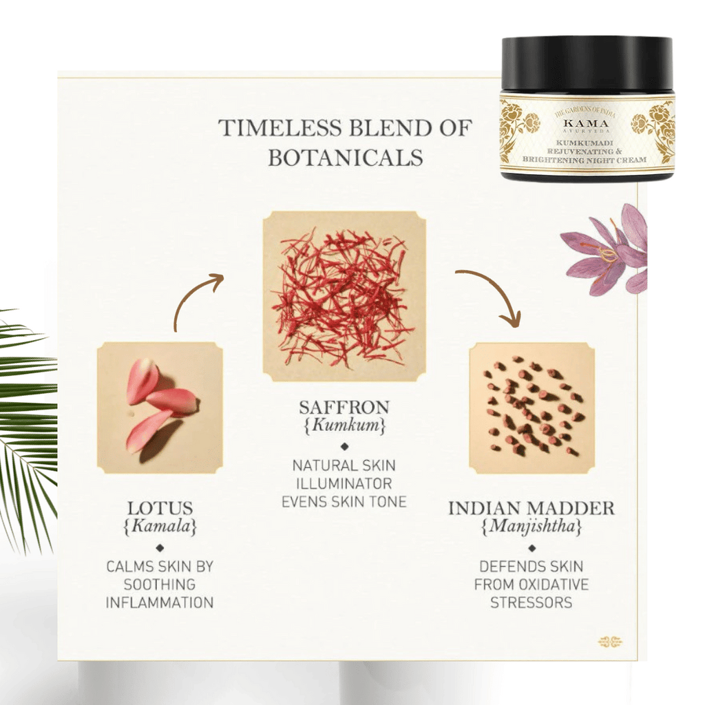 Kama Ayurveda Kumkumadi Rejuvenating & Brightening Night Cream