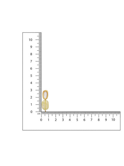 Ruby Raang Yellow Kundan Studs