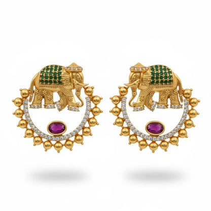JS Fashion Kemp Stone Earrings for Women