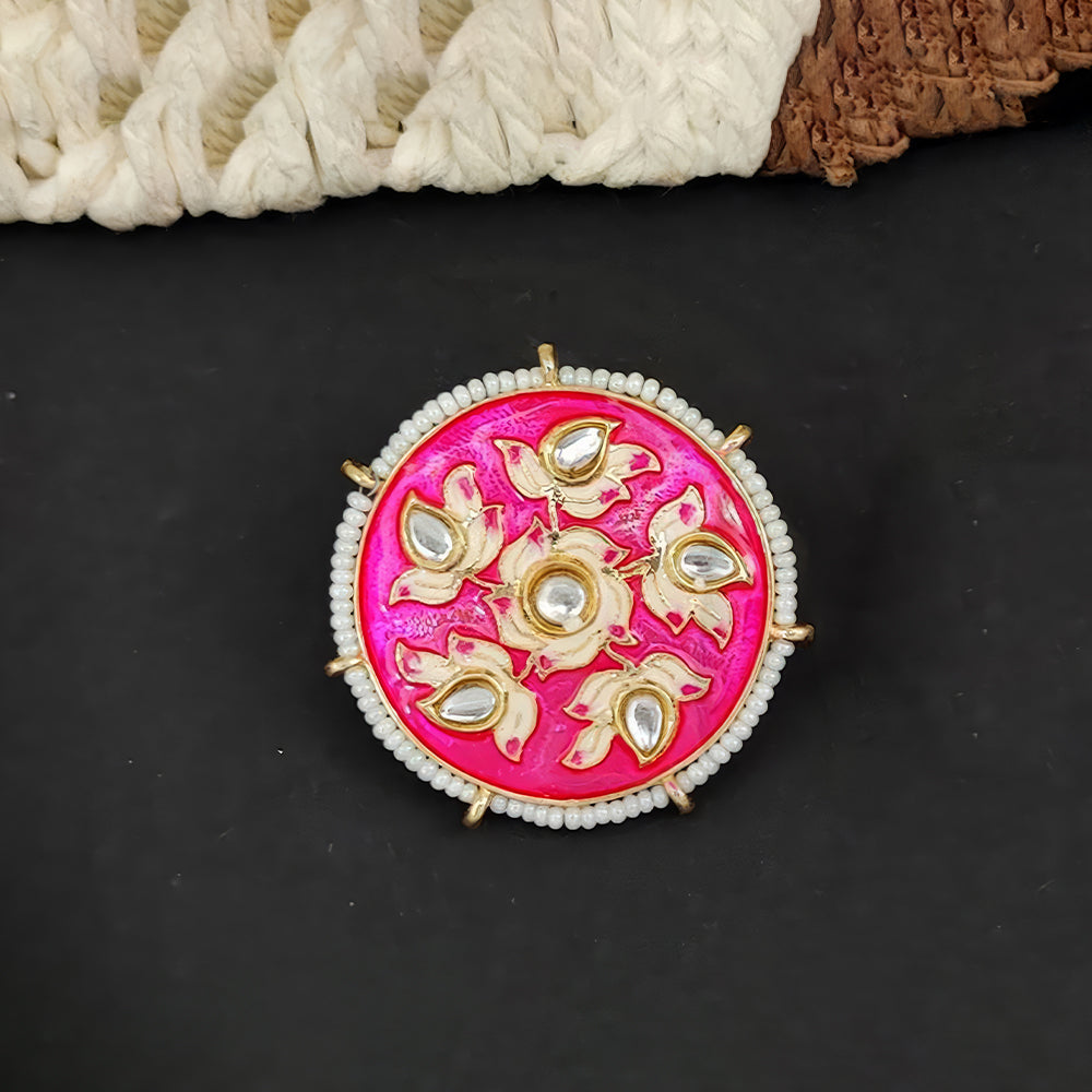 JS Fashion Antique High Gold Polish Earrings – Fancy Style Traditional Jewelry for Festive & Party Wear