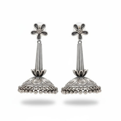 JS Fashion Oxidized Jewellery Designer Earrings for Women & Girls