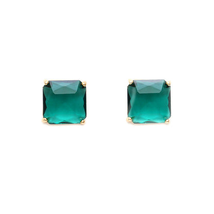 Jade Studs- Ruby Raang