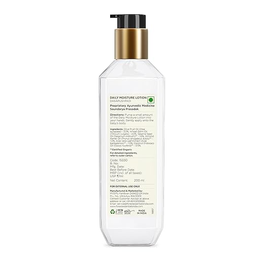 Forest Essentials Dasapushpadi Daily Moisture Lotion for Babies