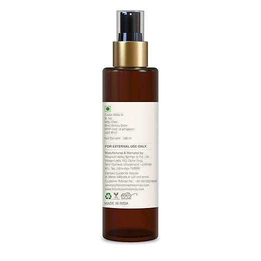 Forest Essentials Body Mist Rose & Cardamom