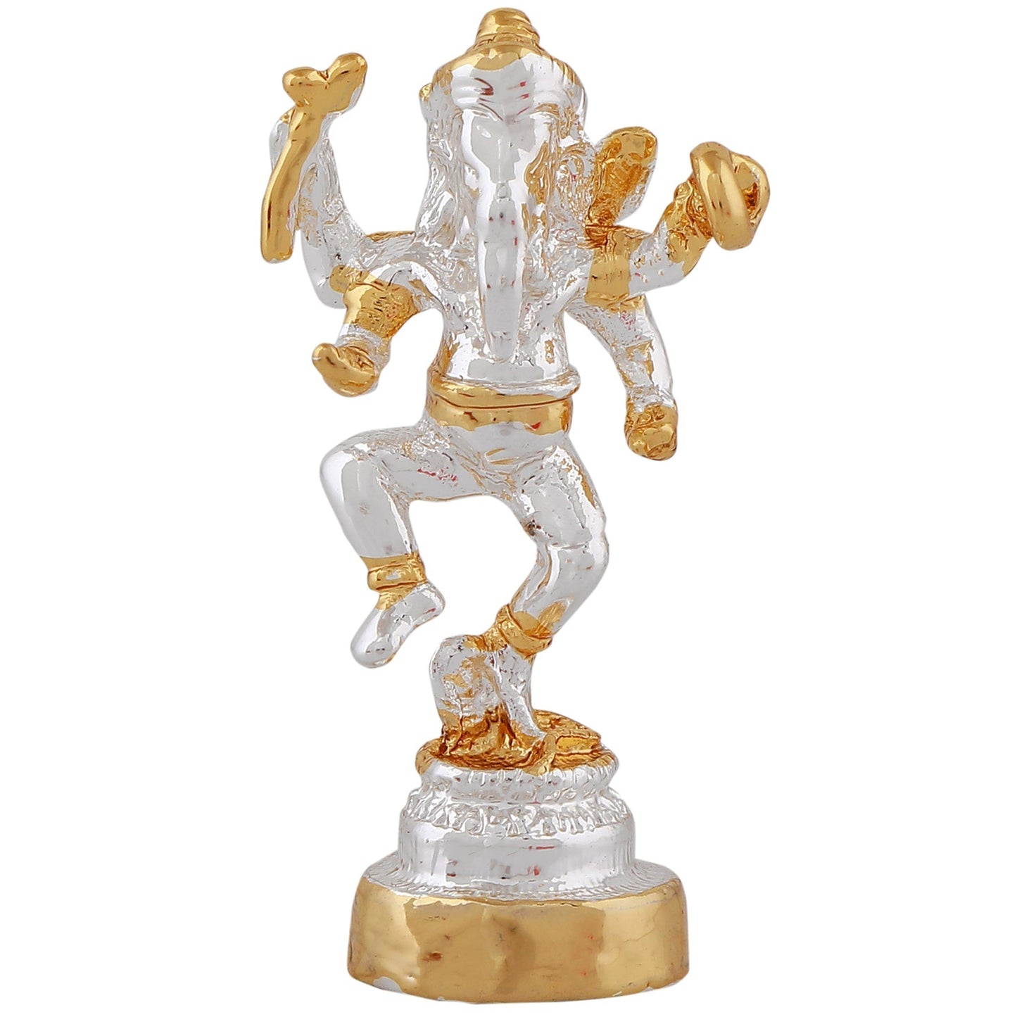 Estele Gold-Polished Spiritual Lord Ganesh Idol with standing position for Gifts & HouseWarming/Home/Office Decors