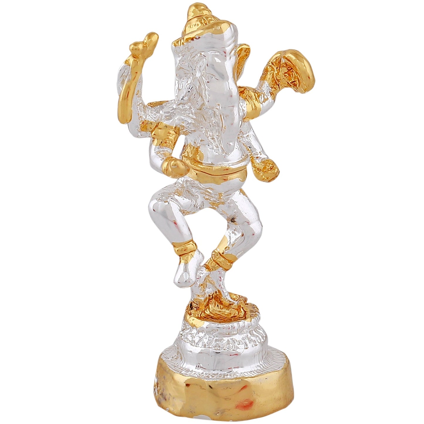 Estele Gold-Polished Spiritual Lord Ganesh Idol with standing position for Gifts & HouseWarming/Home/Office Decors