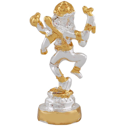 Estele Gold-Polished Spiritual Lord Ganesh Idol with standing position for Gifts & HouseWarming/Home/Office Decors