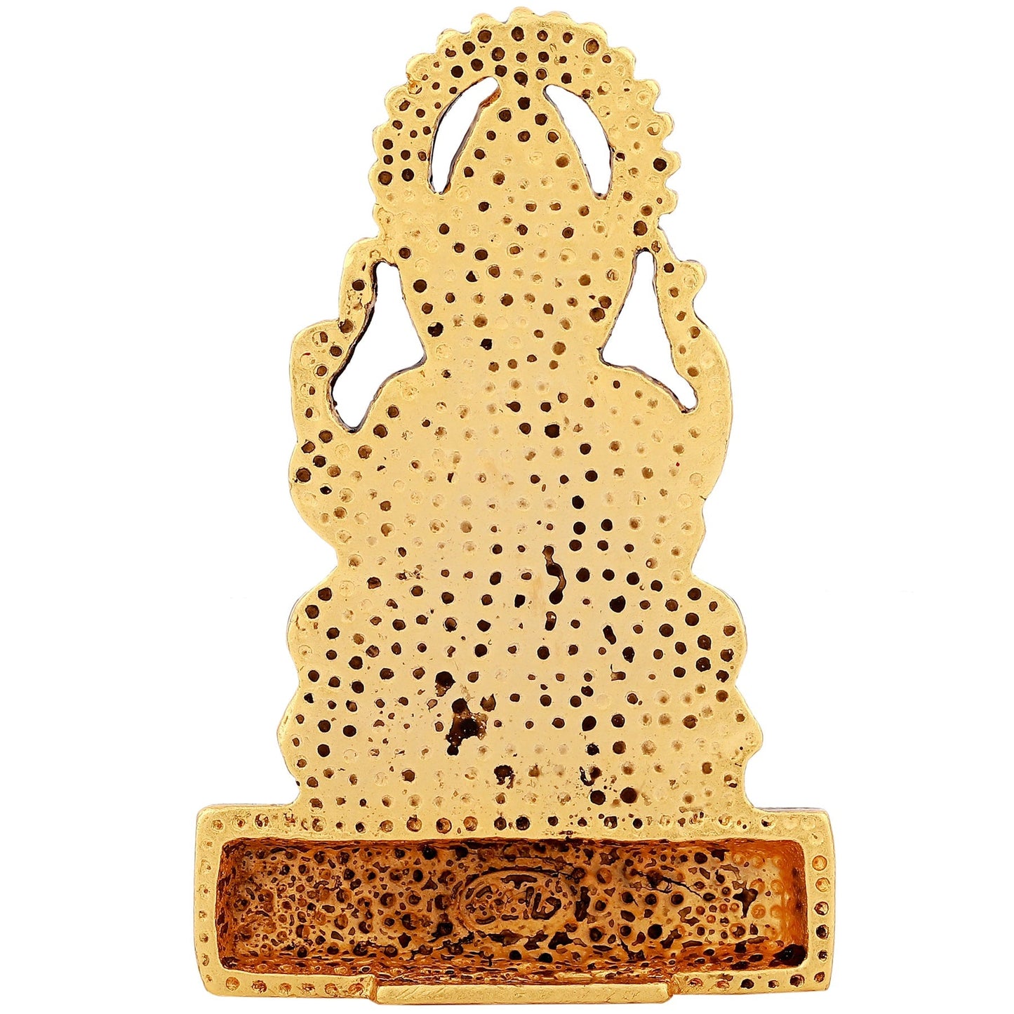 Estele Gold-Polished Spiritual Lord Ganesha Idol for Gifts & HouseWarming/Home/Office Decors