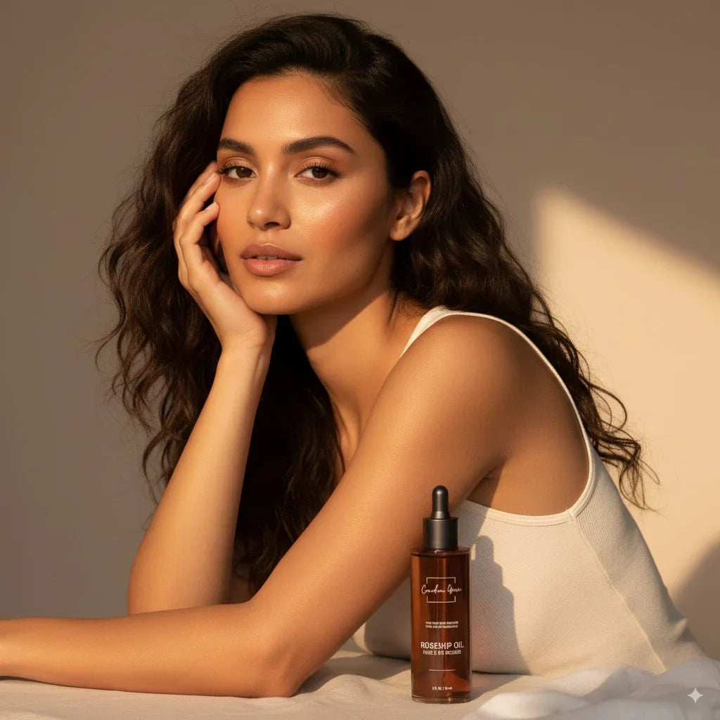 Canadian Grace 100% Organic Rosehip Oil – Cold-Pressed, Pure & Premium for Skin Rejuvenation & Hydration