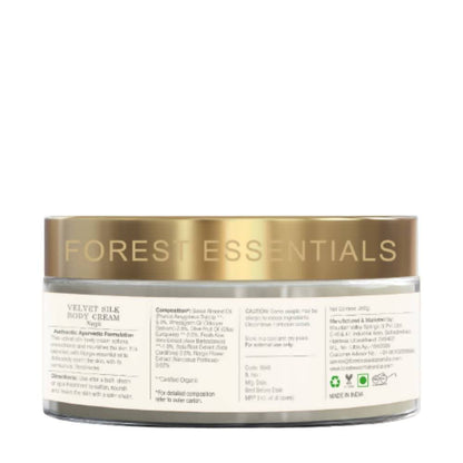 Forest Essentials Velvet Silk Body Cream Nargis