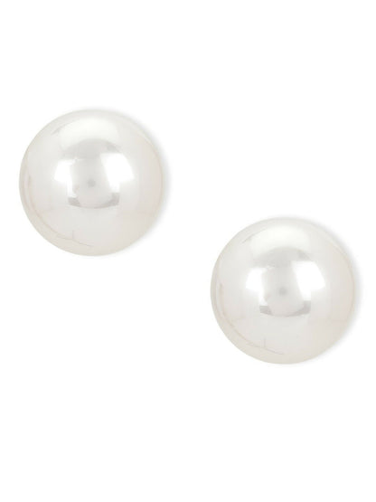 Pearl Studs (20 MM)- Ruby Raang
